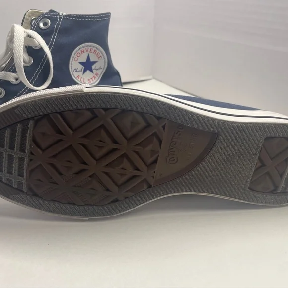 Converse Navy Blue Canvas High-Tops size 9 - price is firm - Picture 5 of 8